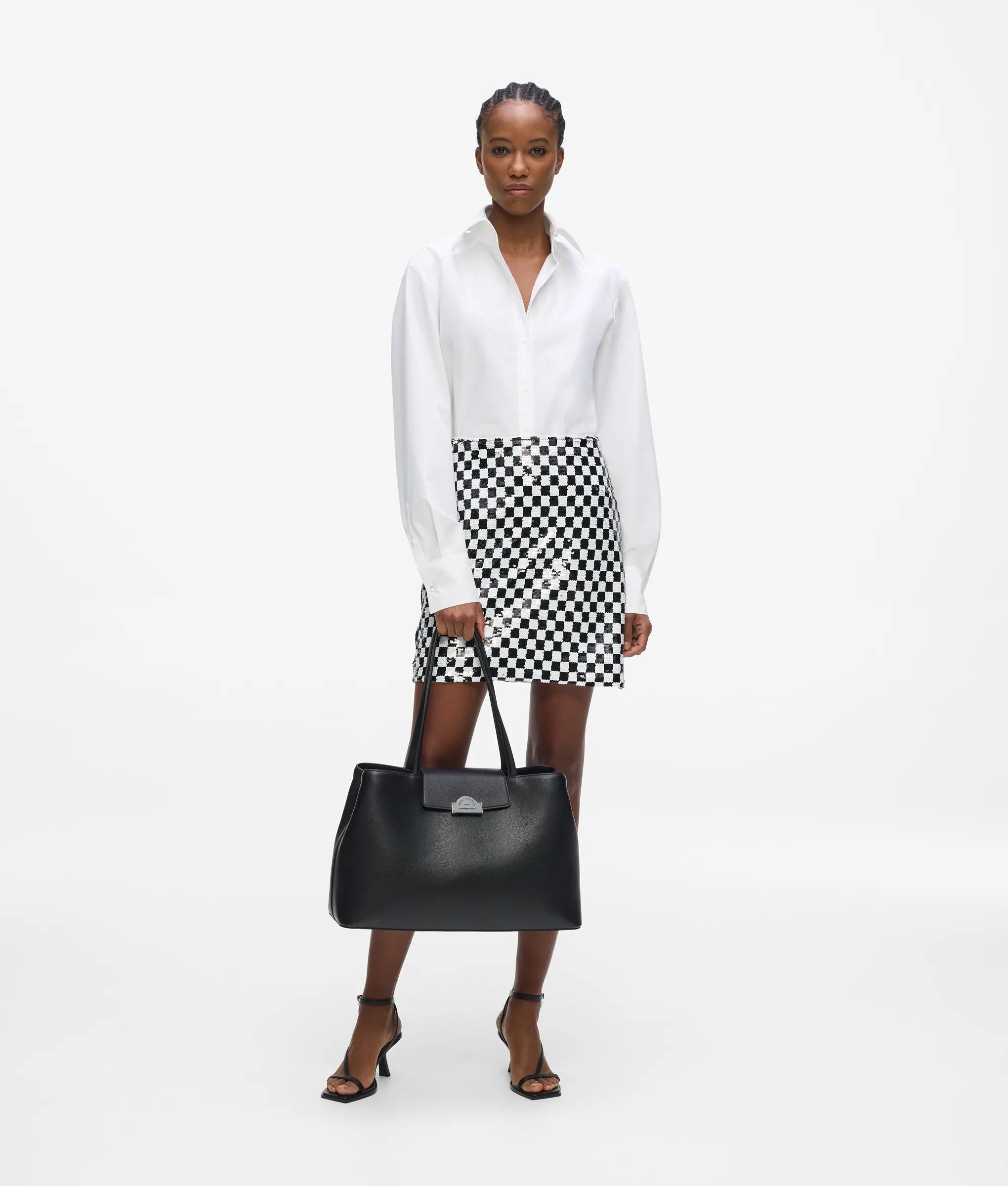 Rue St-Guillaume metal tote bag