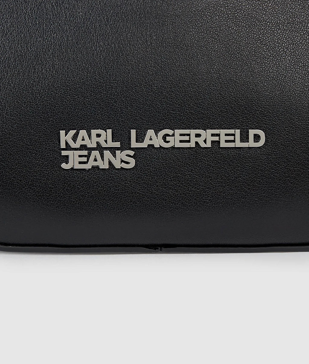 Rounded leather top handle bag