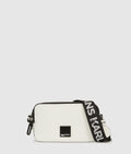 Box logo camera bag