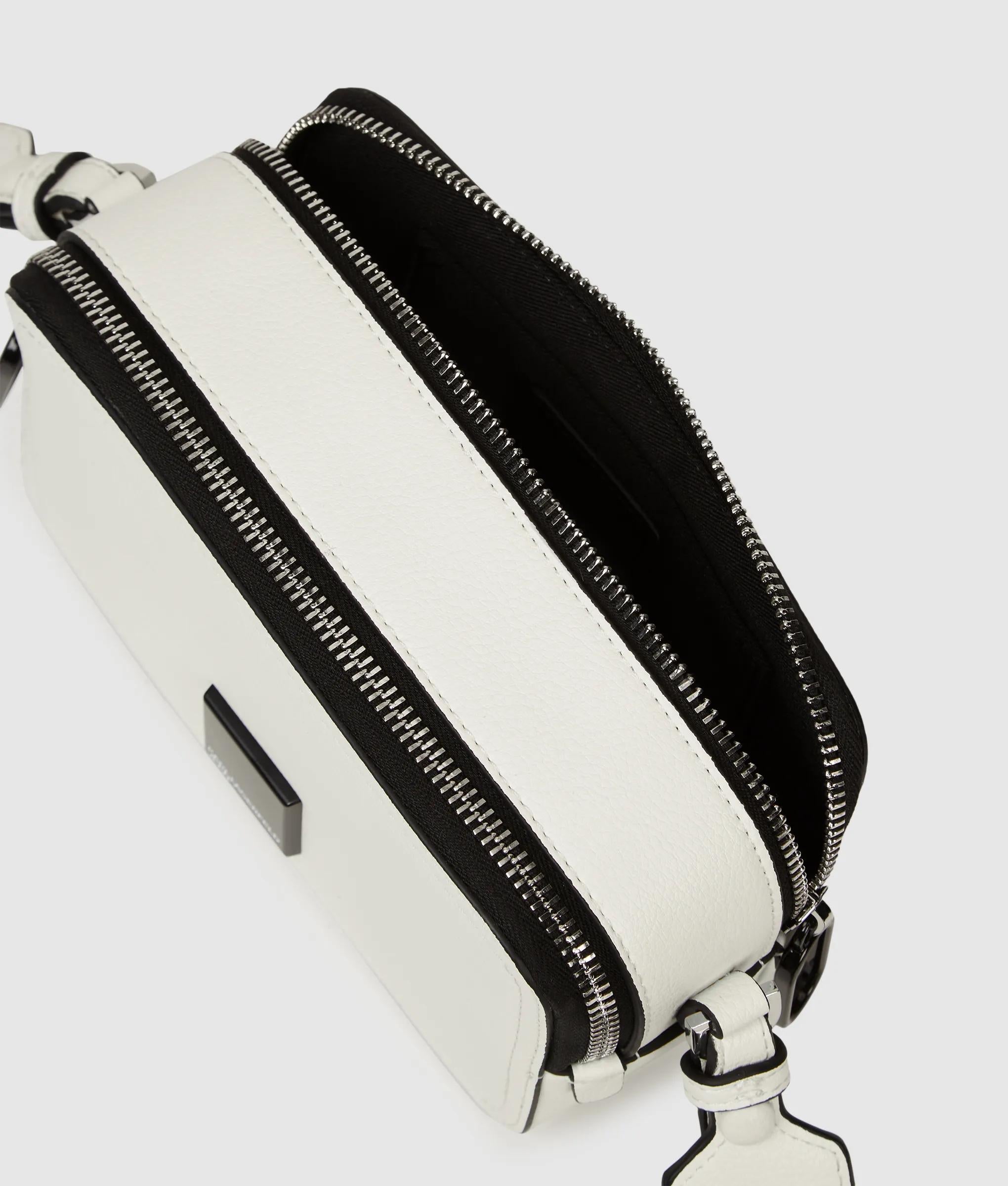 Box logo camera bag
