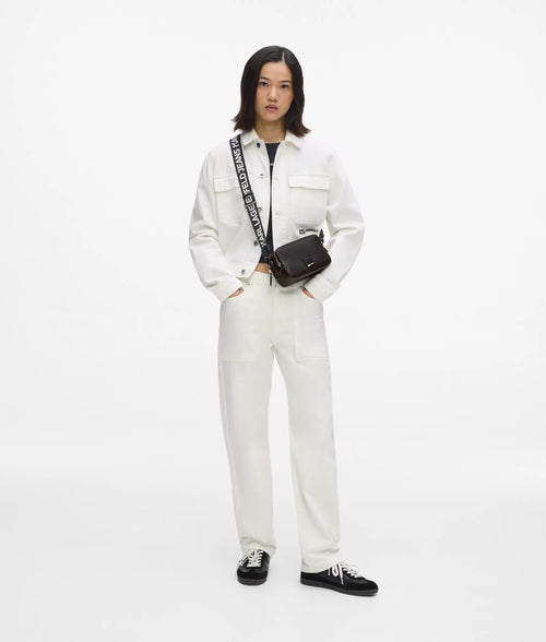 Box logo camera bag