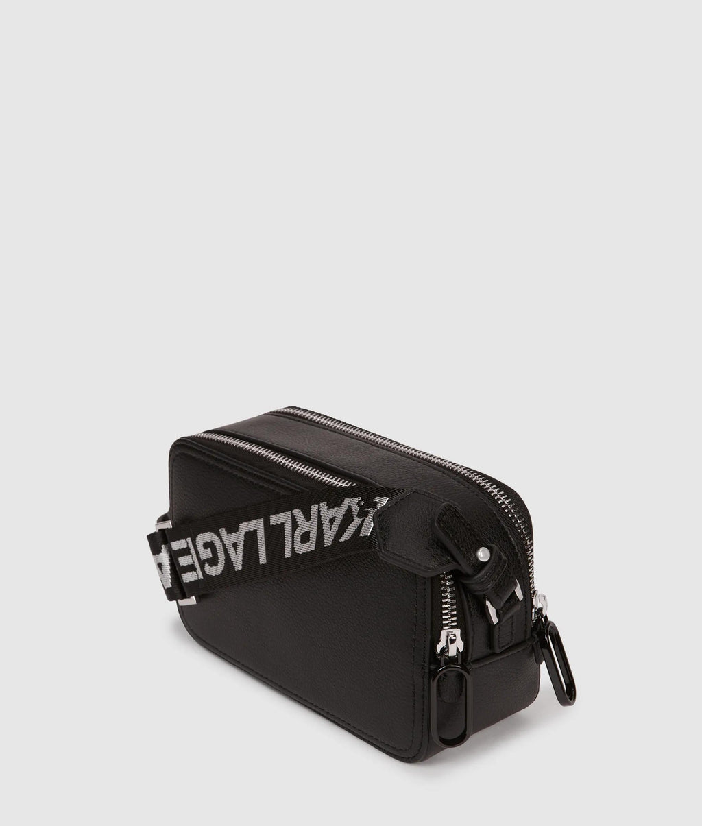 Box logo camera bag