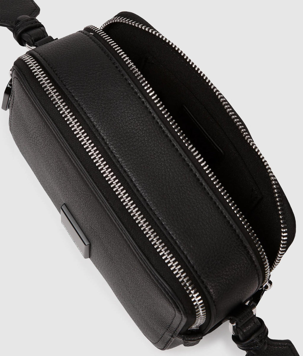 Box logo camera bag