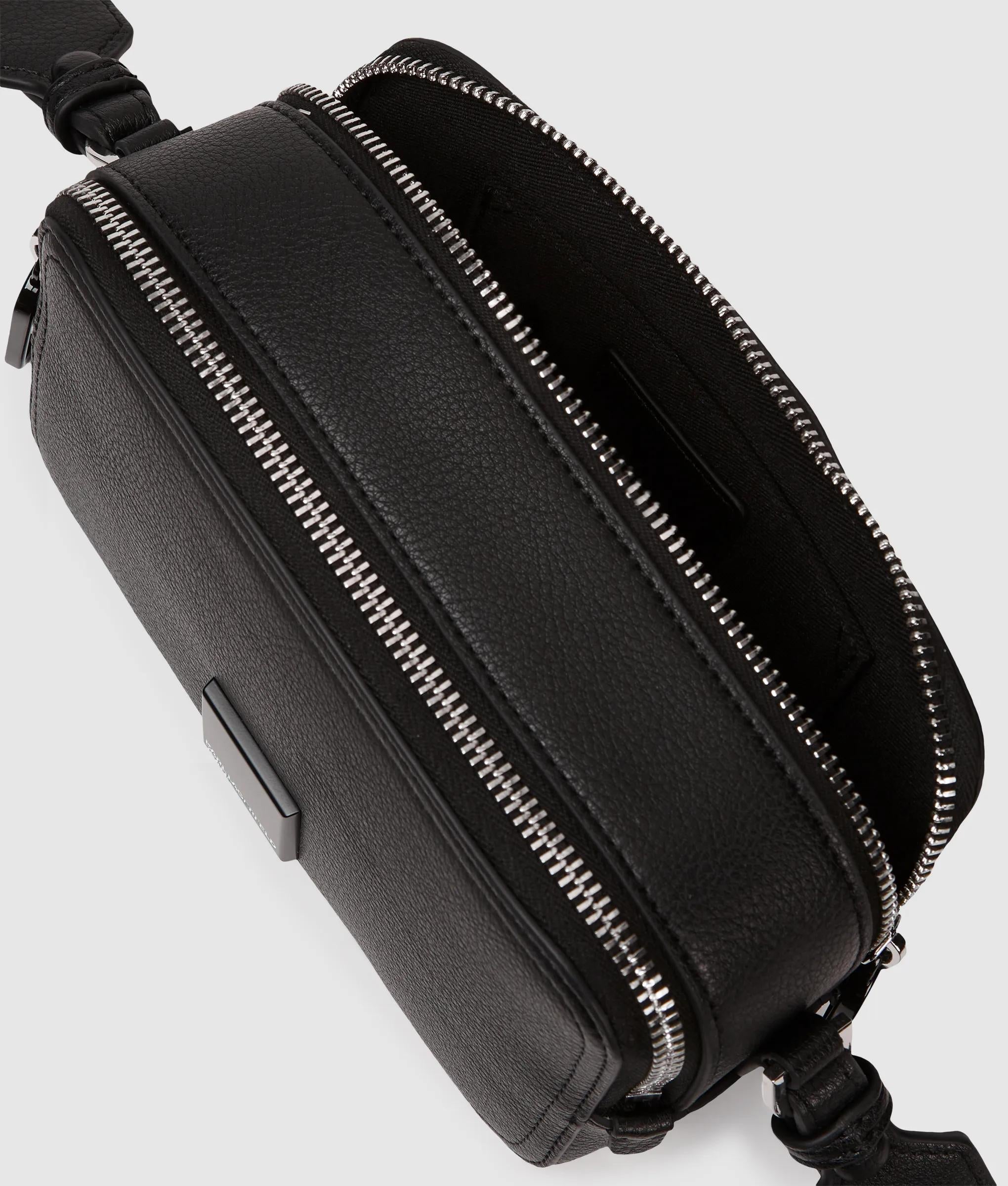 Box logo camera bag