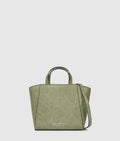 Croco mini tote bag