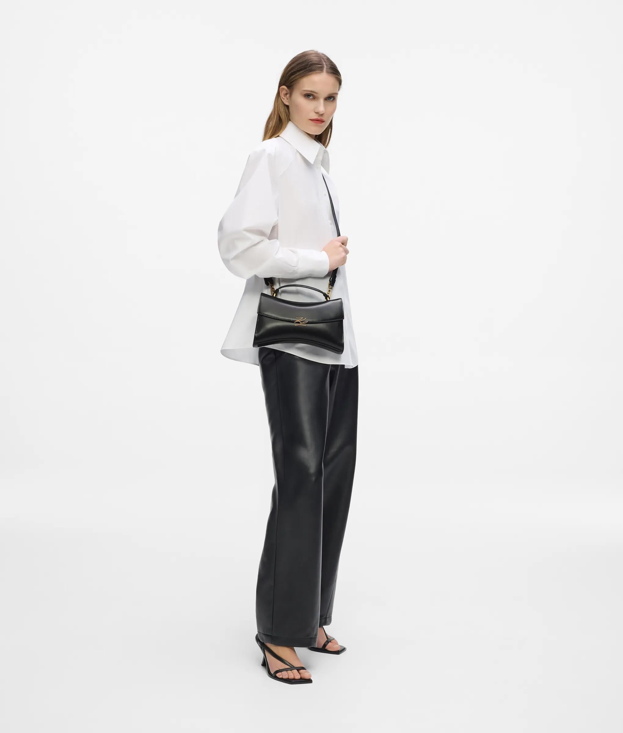 K/Autograph Twist top handle bag