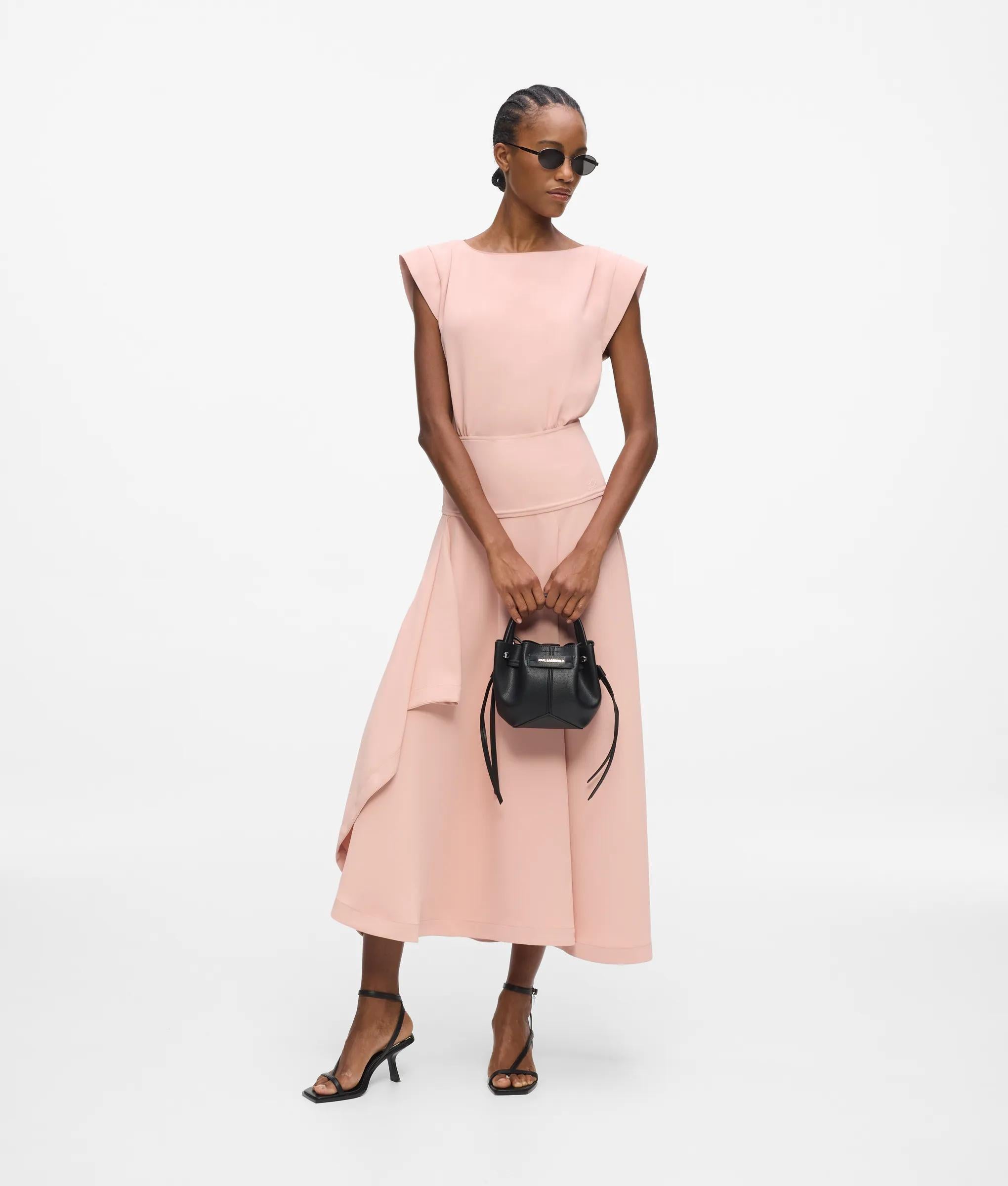 K/Pierced mini bucket bag