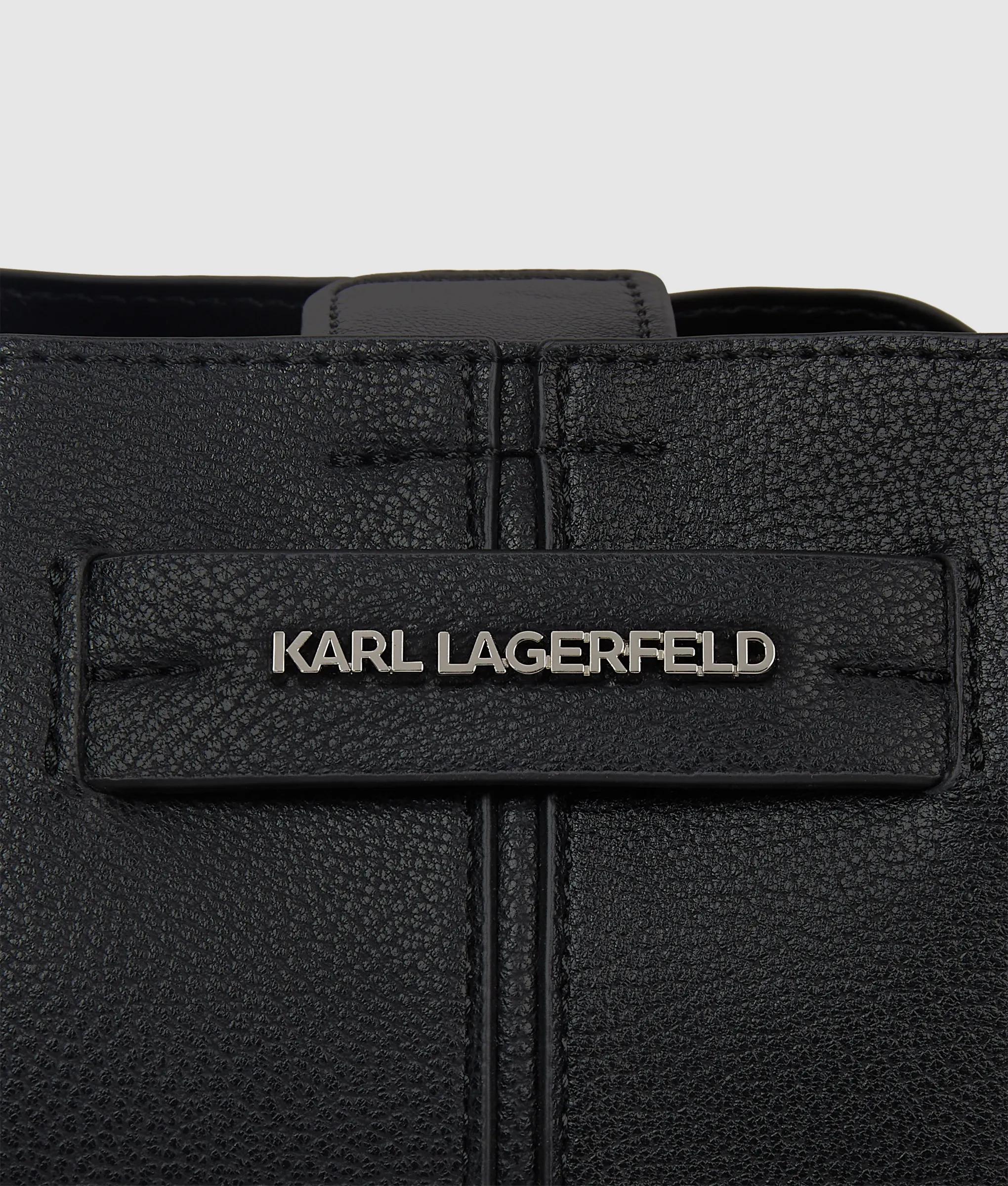 K/Pierced mini bucket bag