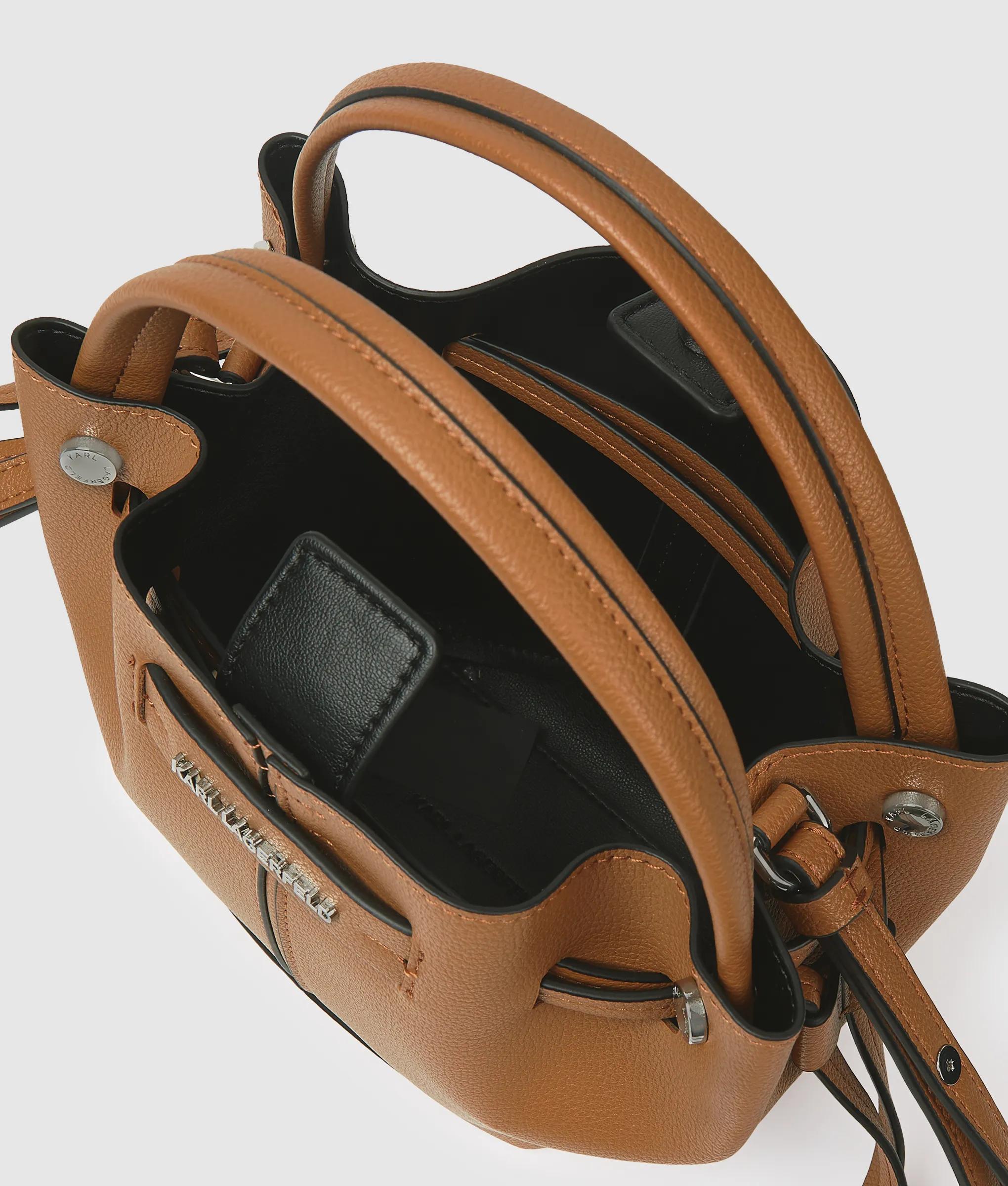 K/Pierced mini bucket bag