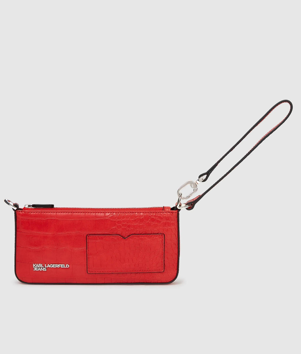 Transformable croco pouch