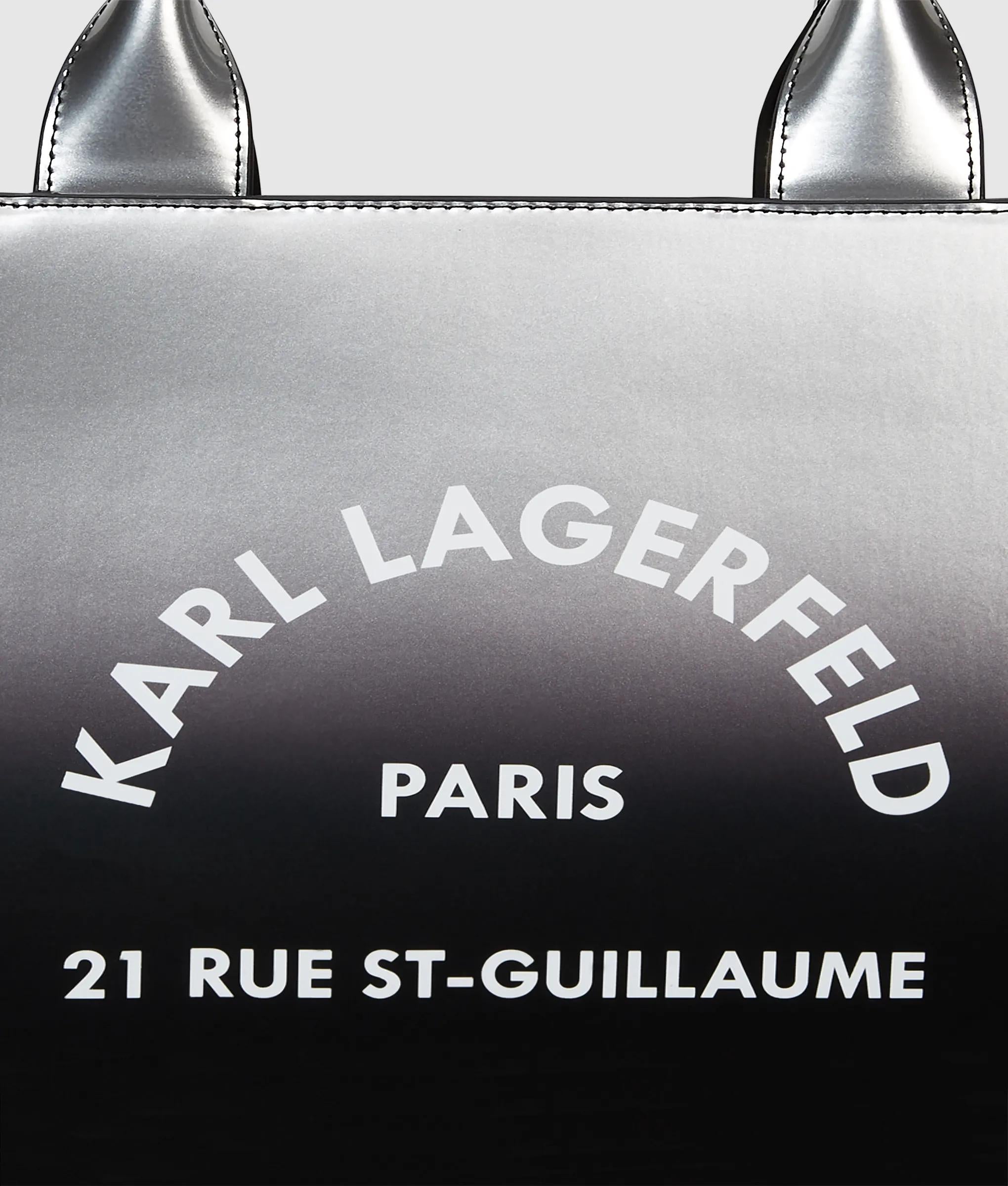 Rue St-Guillaume degrade medium tote bag