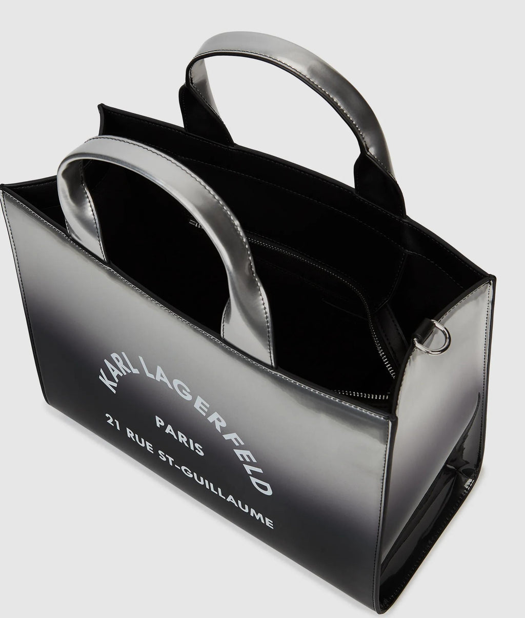 Rue St-Guillaume degrade medium tote bag