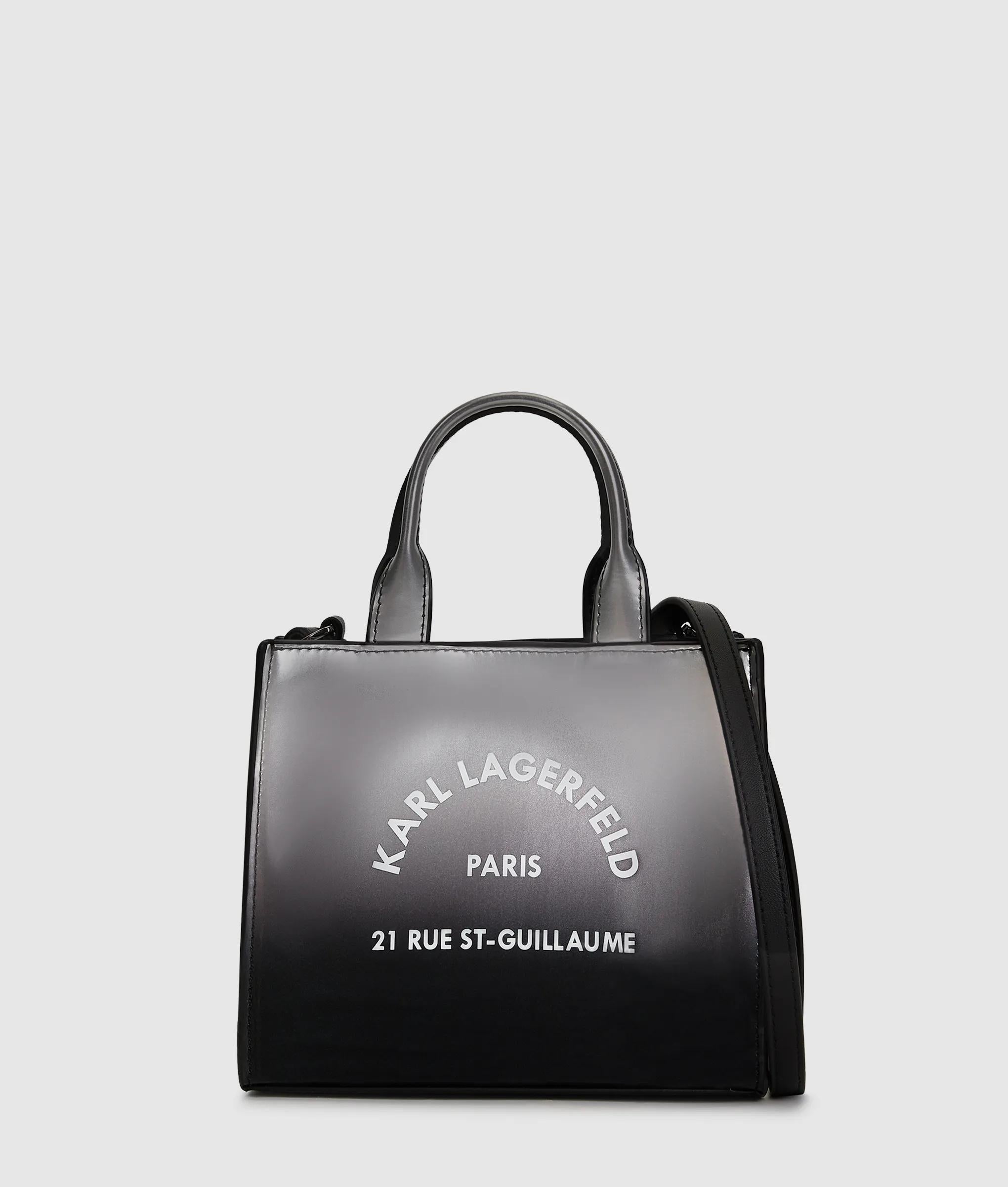 Rue St-Guillaume degrade mini tote bag