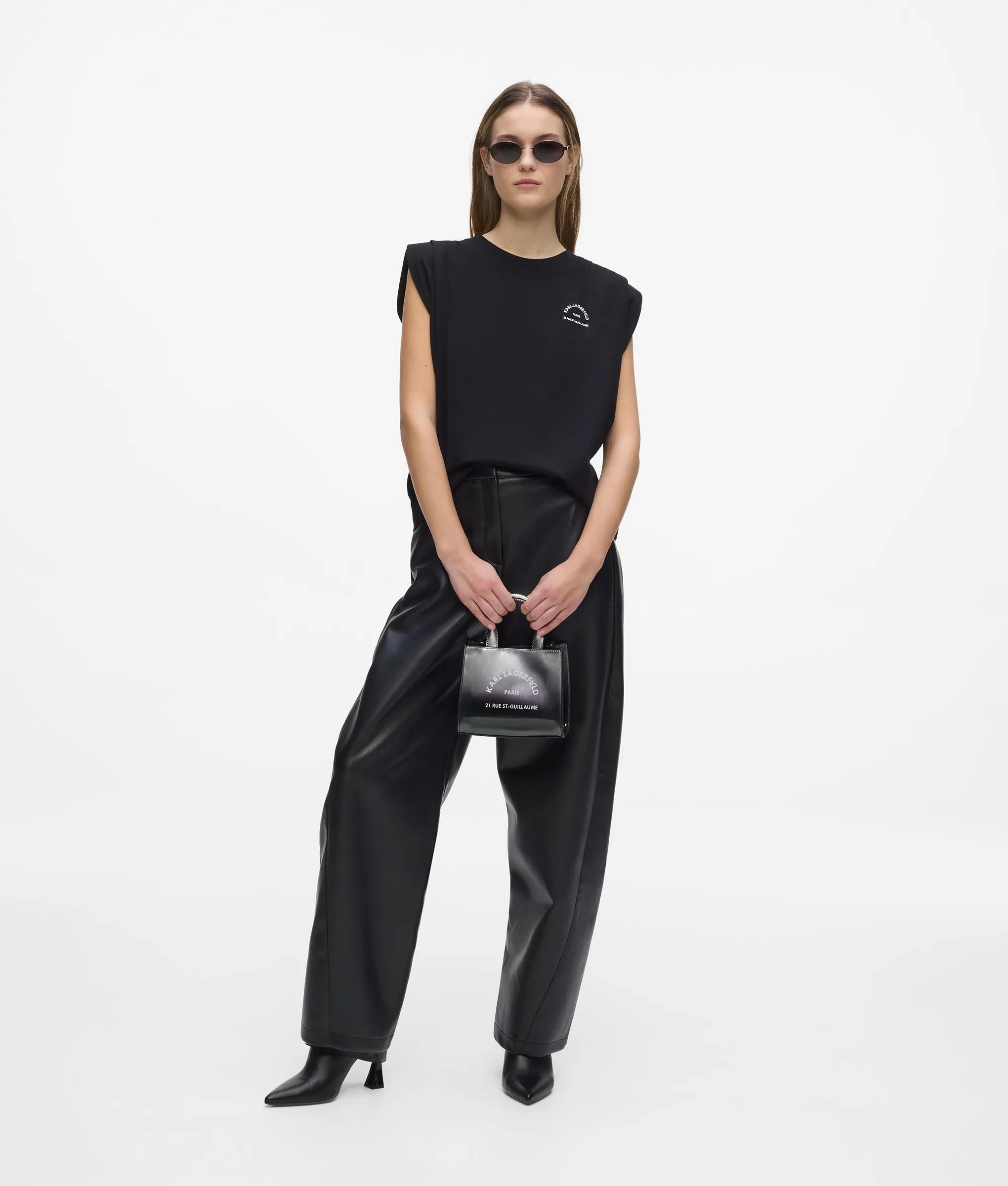 Rue St-Guillaume degrade mini tote bag