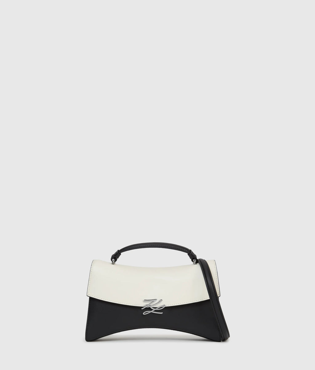 K/Autograph Twist color-block crossbody bag