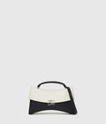 K/Autograph Twist color-block crossbody bag