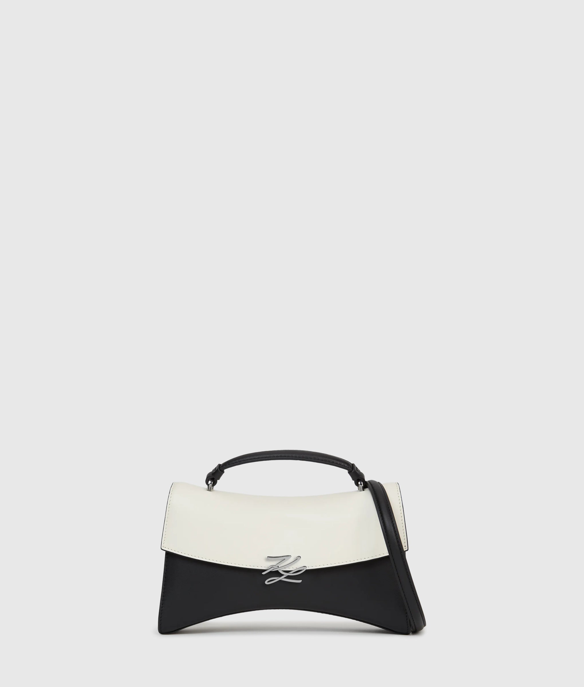 K/Autograph Twist color-block crossbody bag