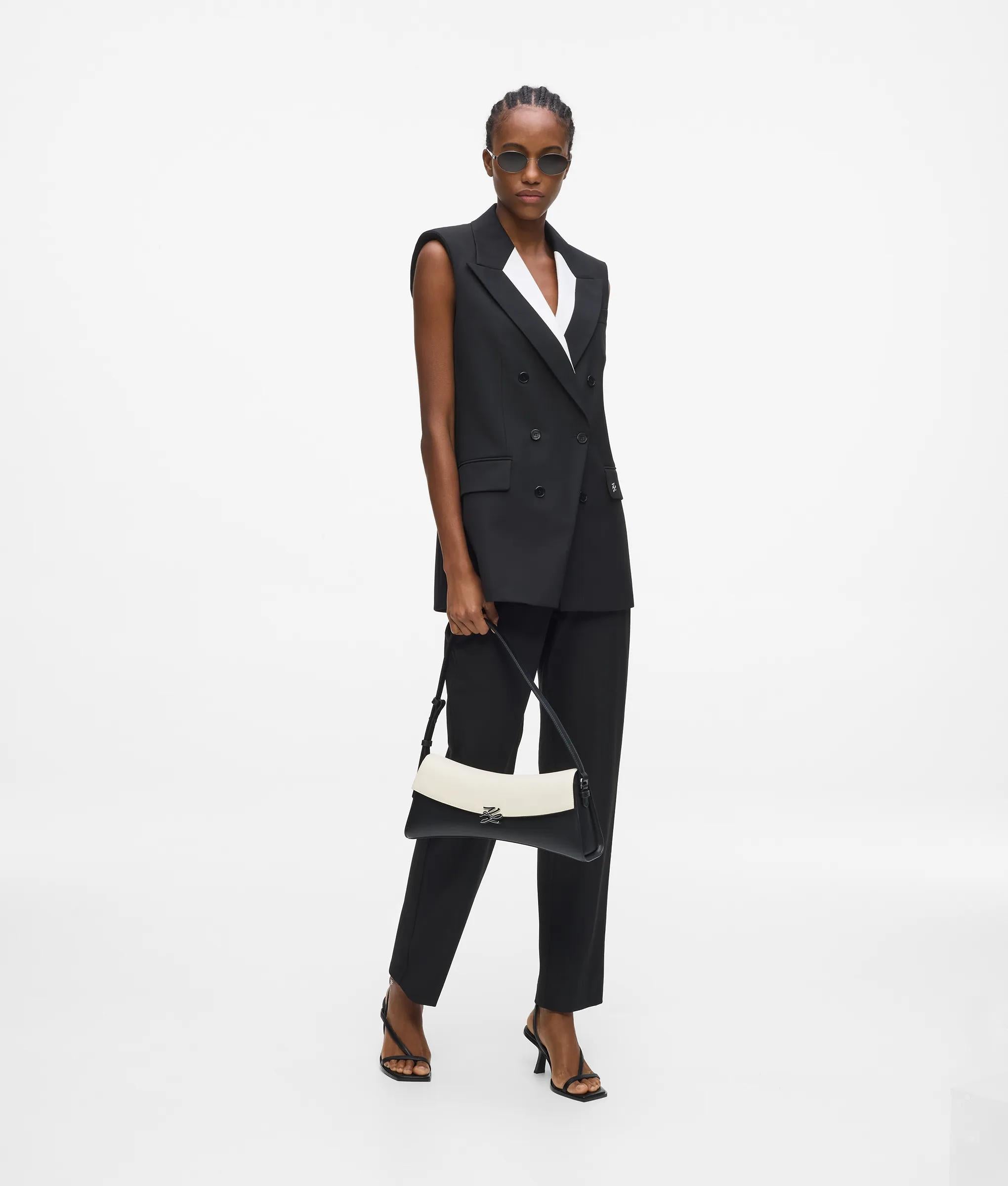 K/Autograph Twist elongated shoulder bag