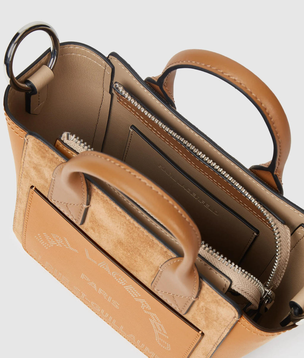 K/Daily mini suede tote bag