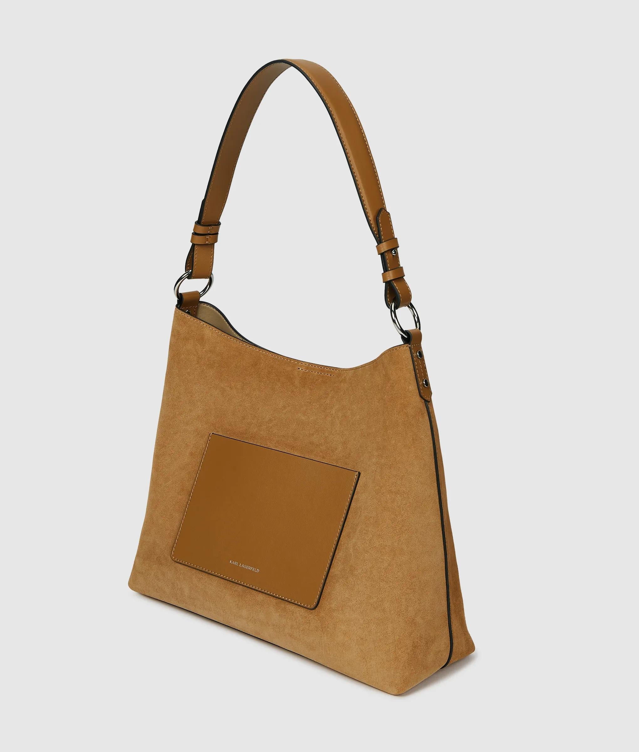K/Daily suede hobo bag