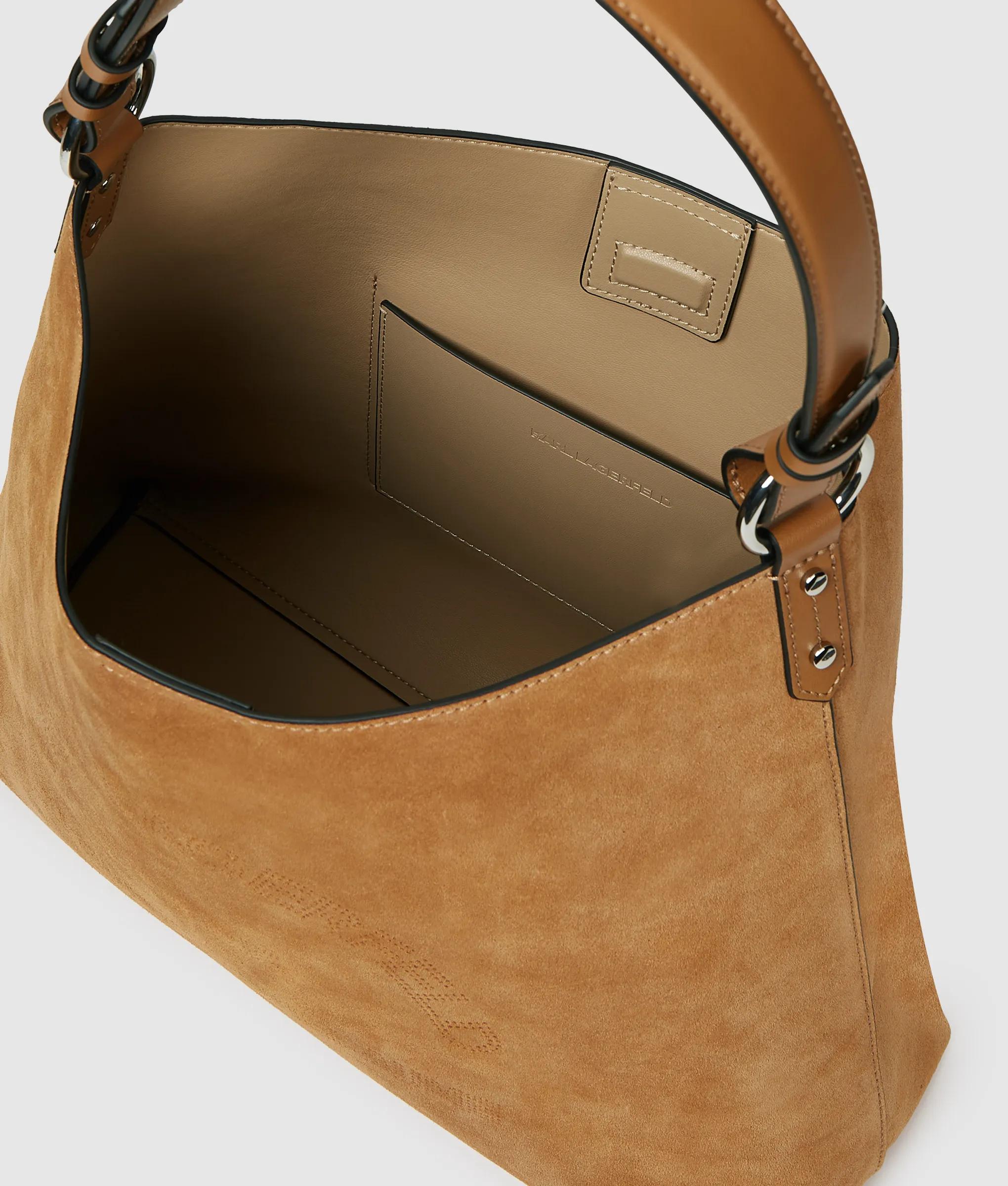 K/Daily suede hobo bag