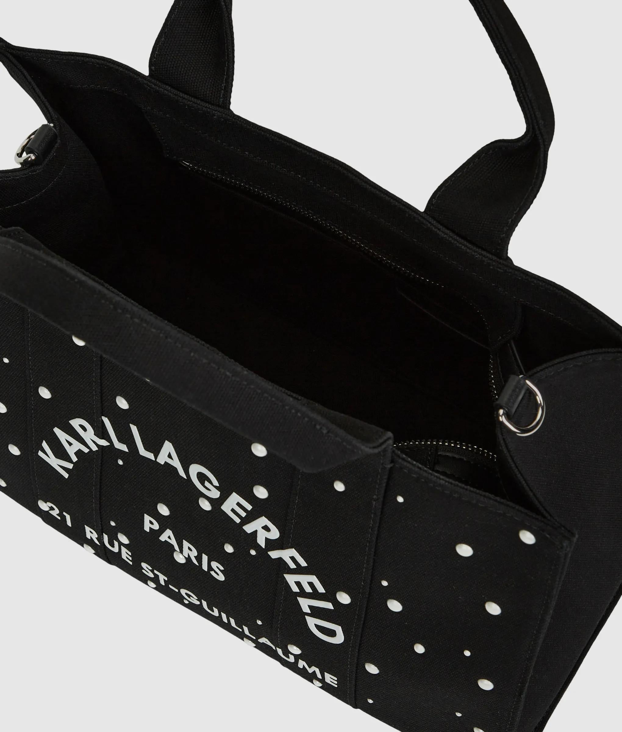 Exclusive Rue St-Guillaume faux-pearls medium tote bag
