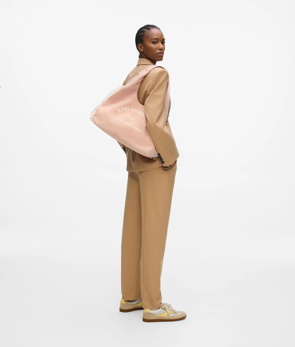 Rue St-Guillaume mesh hobo bag