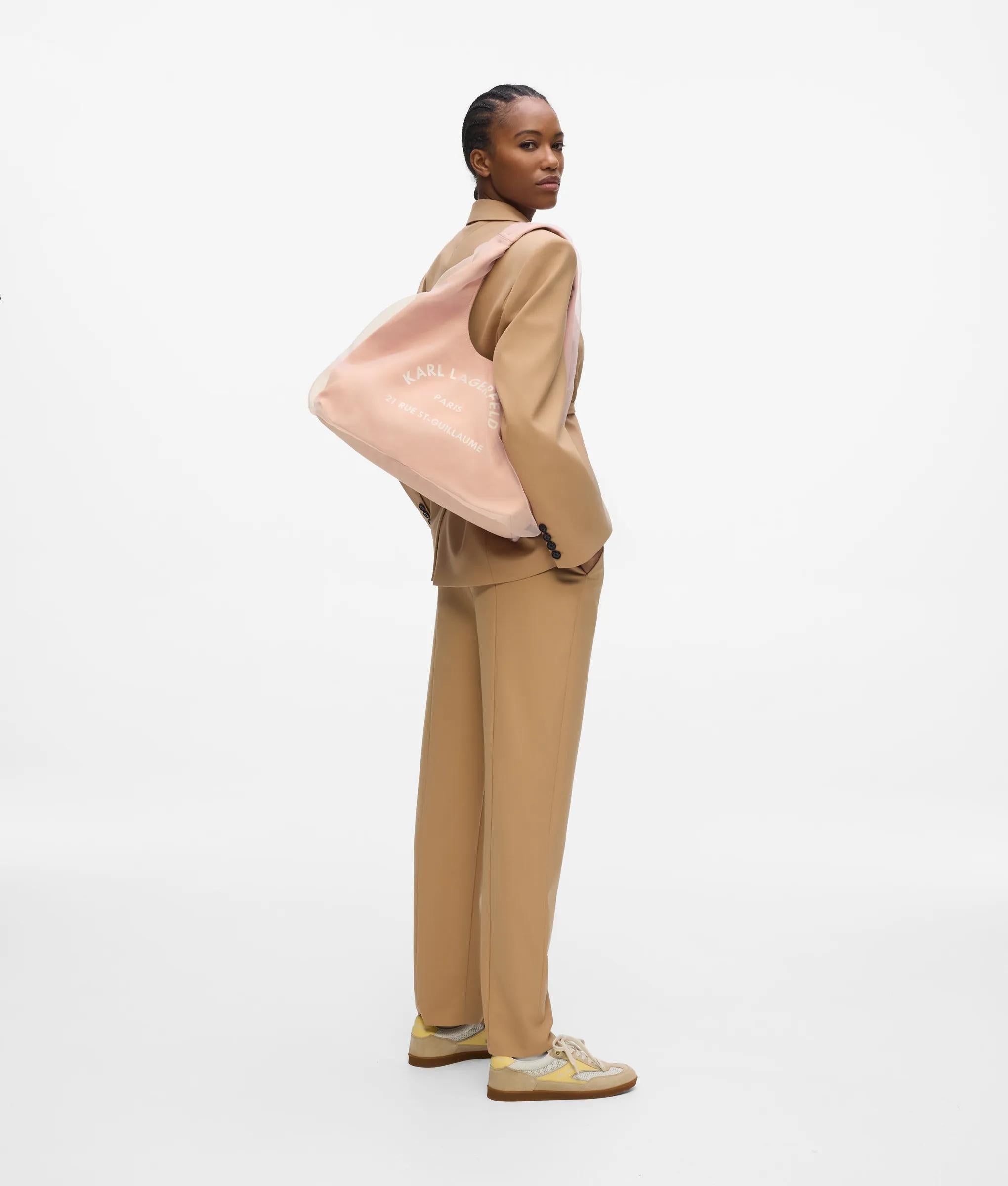 Rue St-Guillaume mesh hobo bag
