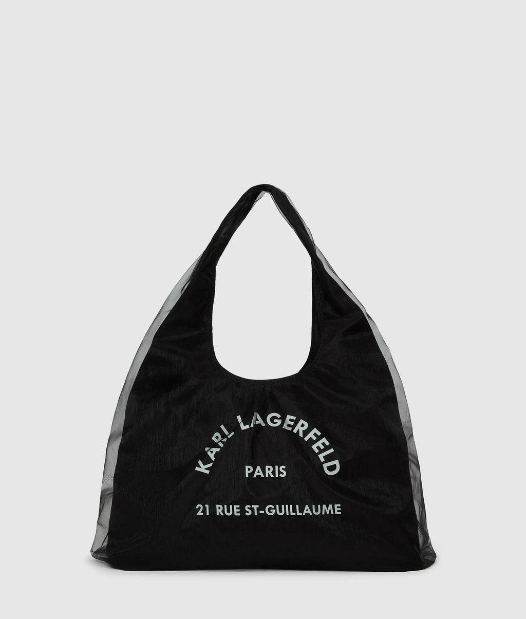 Rue St-Guillaume mesh hobo bag