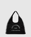 Rue St-Guillaume mesh hobo bag