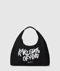 Slouchy Karl quote tote bag