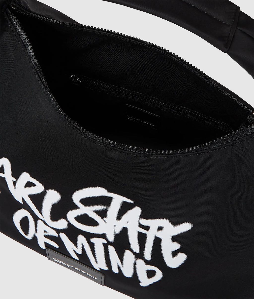 Slouchy Karl quote tote bag