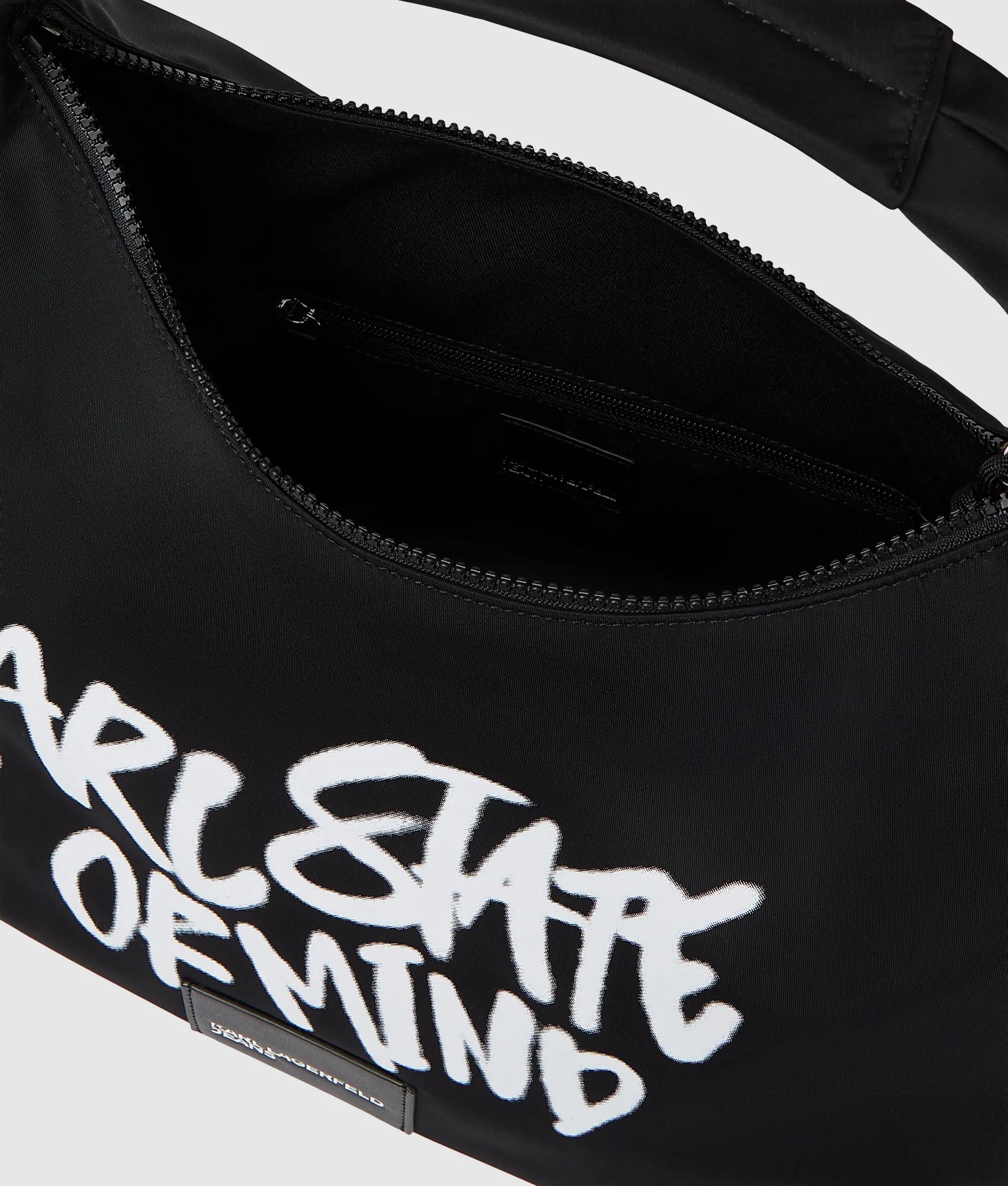 Slouchy Karl quote tote bag