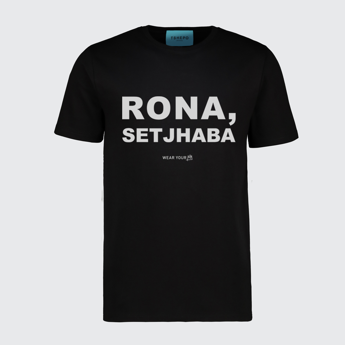 RONA,  SETJHABA T-SHIRT, BLACK