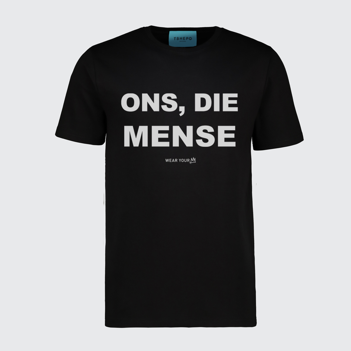 ONS, DIE MENSE T-SHIRT, BLACK