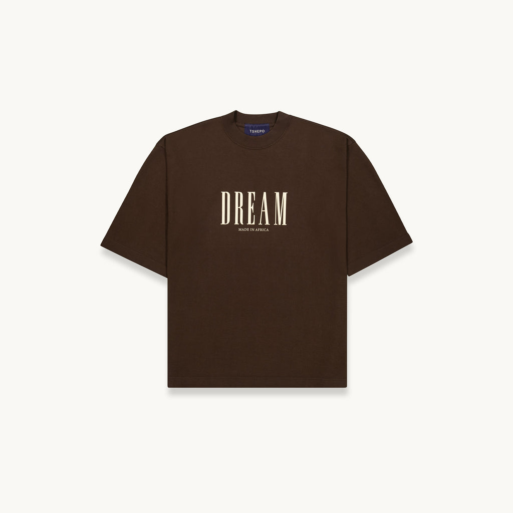DREAM OVERSIZED T-SHIRT ESPRESSO