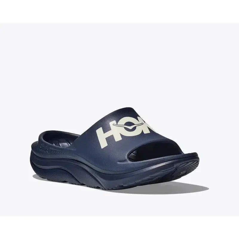 U Ora Athletic  Slide - Navy/White