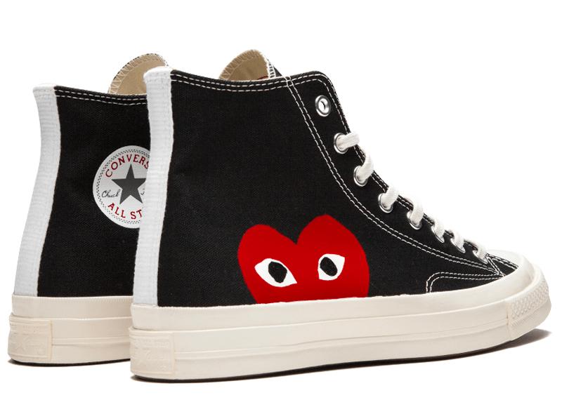 Converse Chuck Taylor All-Star 70s Hi Comme des Garcons PLAY Black High
