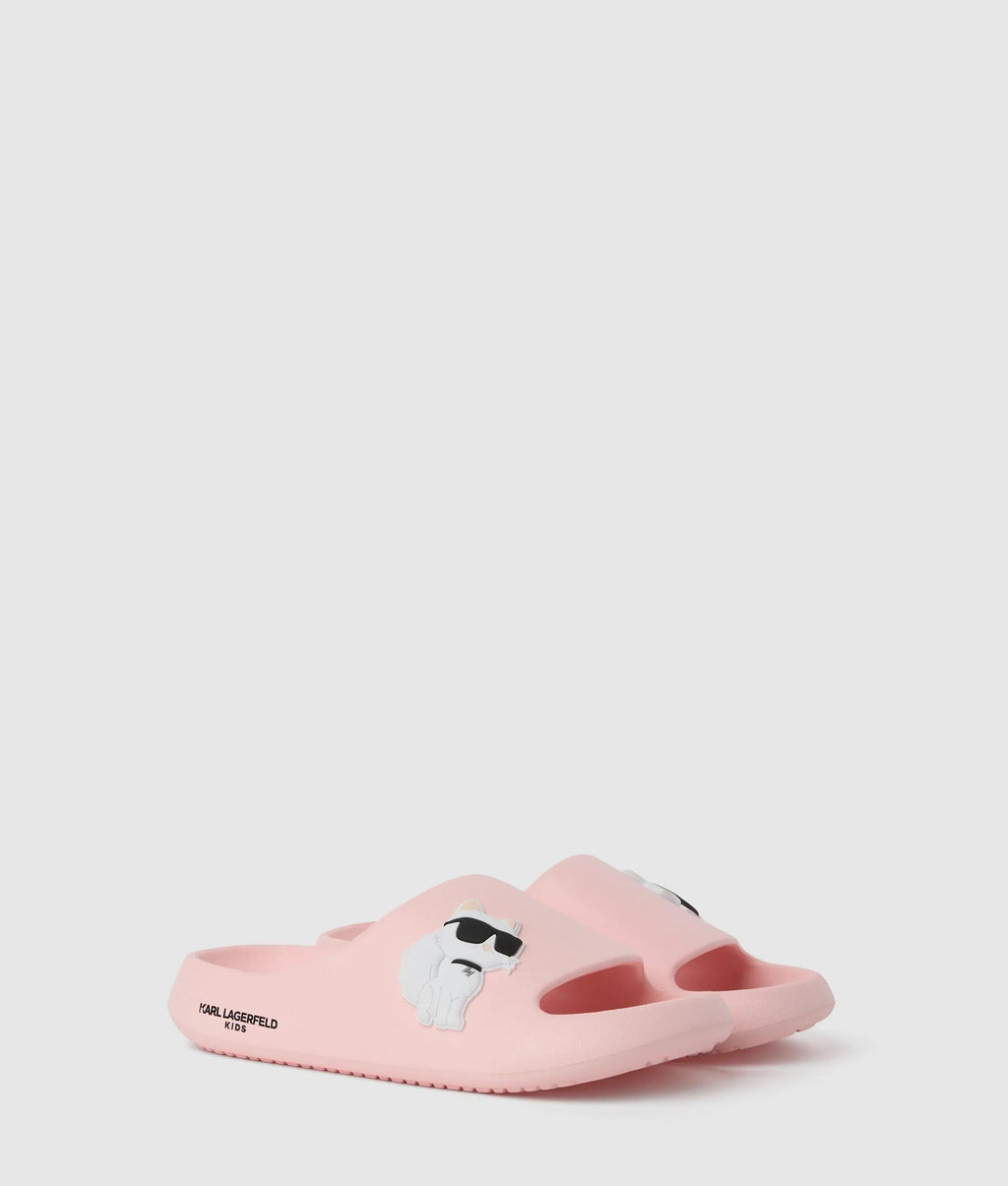 Girls Ikon Choupette sliders