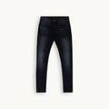 N1 BLUE BLACK CREASED JEANS 