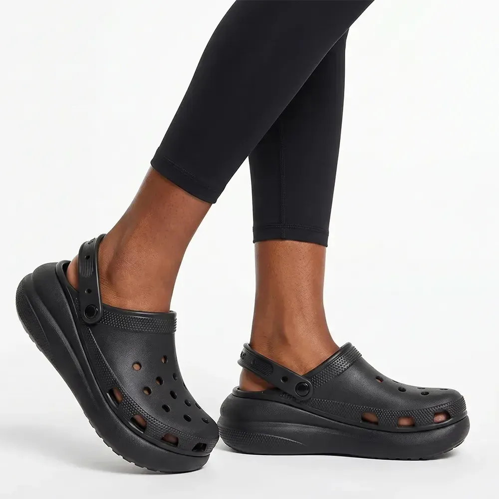 Crocs Classic Crush Clog - Black