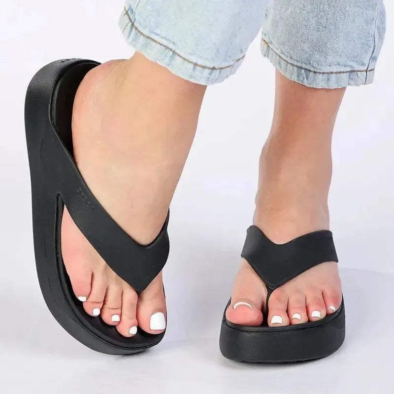 Crocs Getaway Platform Flip - Black