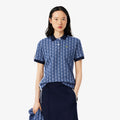Slim Fit Monogram Jacquard Polo Shirt