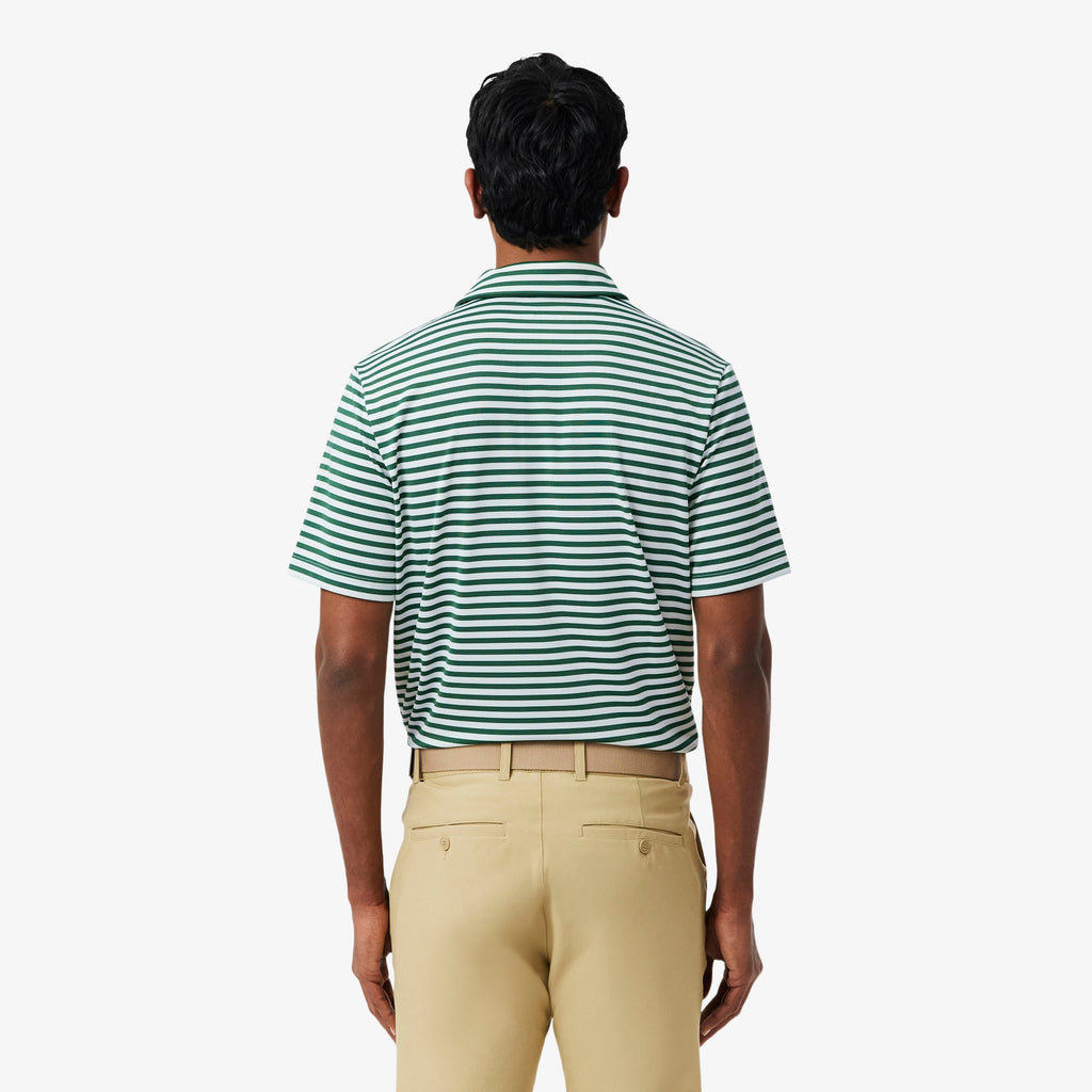 Regular Fit Ultra Dry Striped Golf Polo Shirt