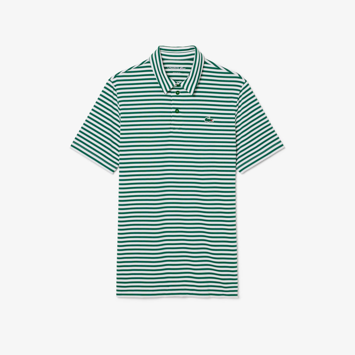 Regular Fit Ultra Dry Striped Golf Polo Shirt