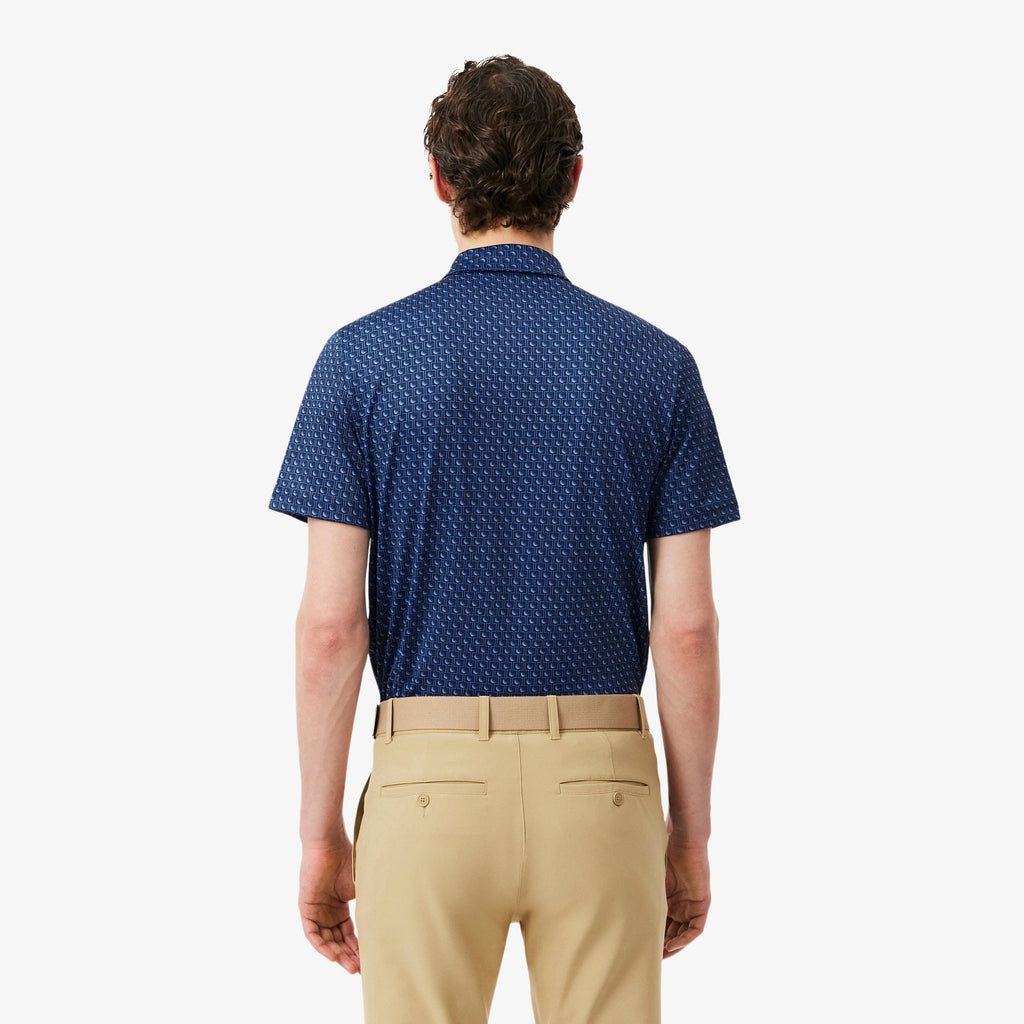 Regular Fit Printed Golf Polo Shirt
