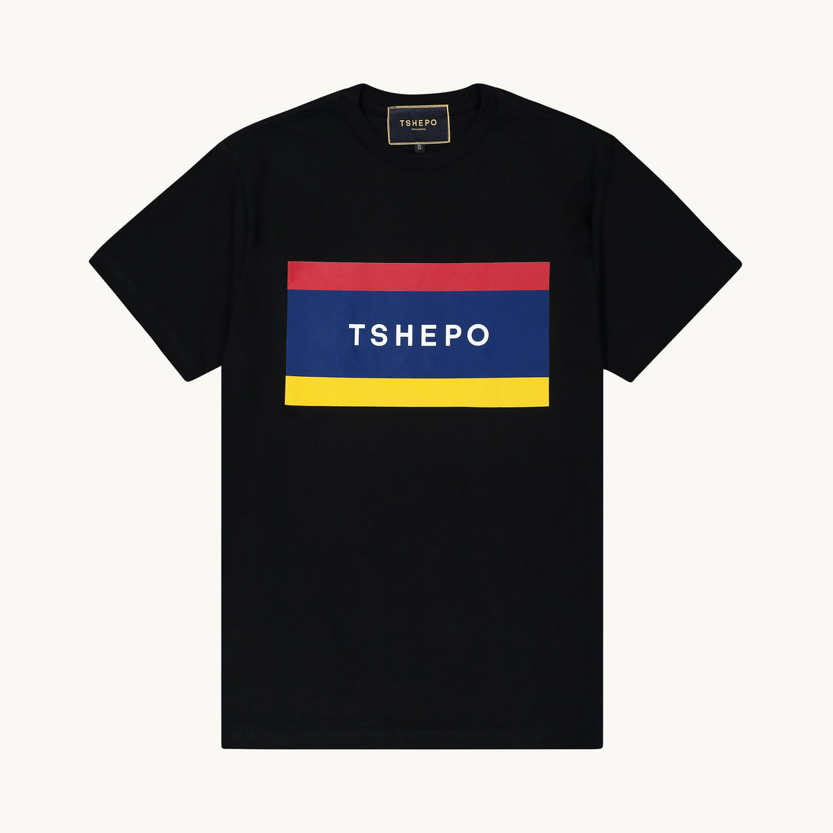 FLAGSHIP T-SHIRT, BLACK