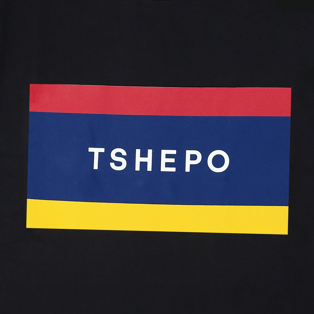 FLAGSHIP T-SHIRT, BLACK