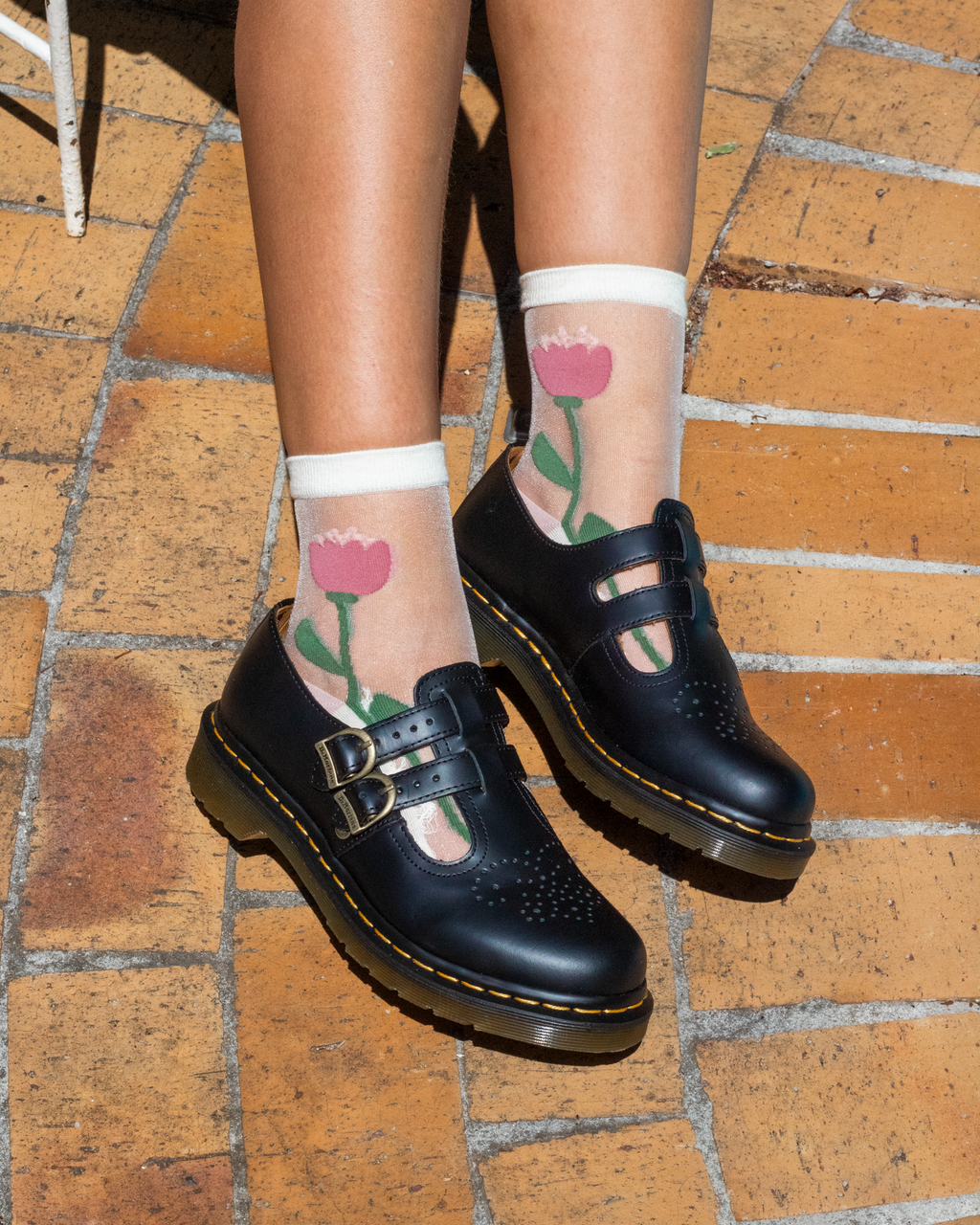 DR. MARTENS 8065 MARY JANE BLACK SMOOTH