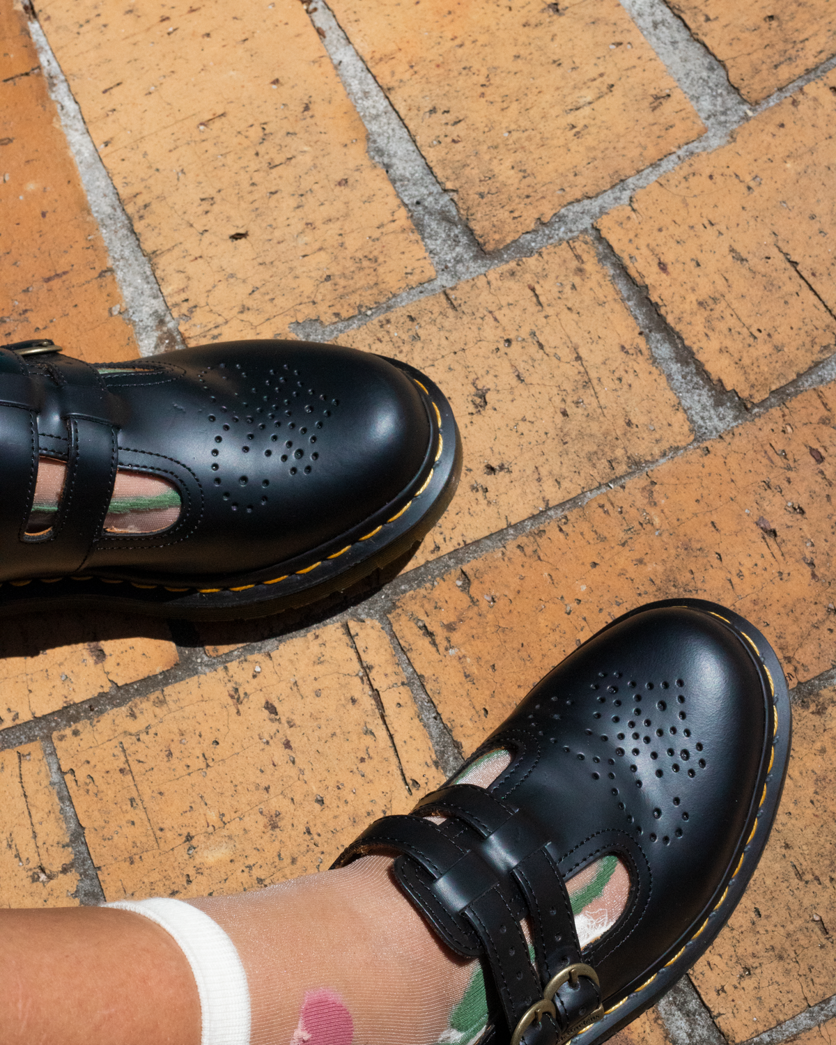 DR. MARTENS 8065 MARY JANE BLACK SMOOTH